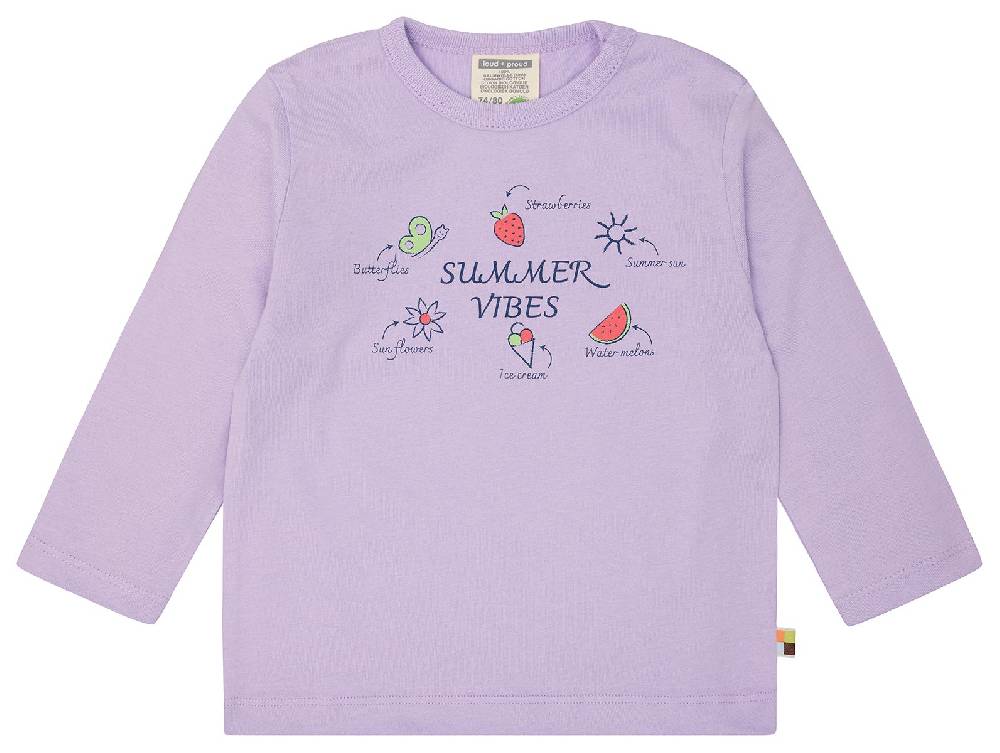 Loud Proud Shirt mit Druckmotiv