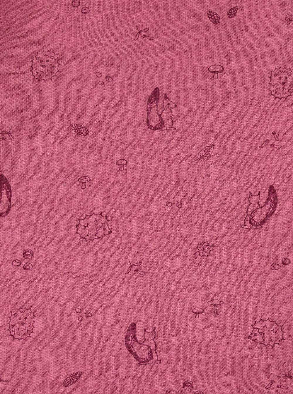 Loud Proud Shirt Slub Jersey Mit Druck