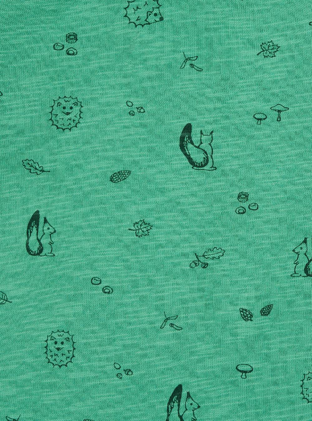 Loud Proud Shirt Slub Jersey Mit Druck