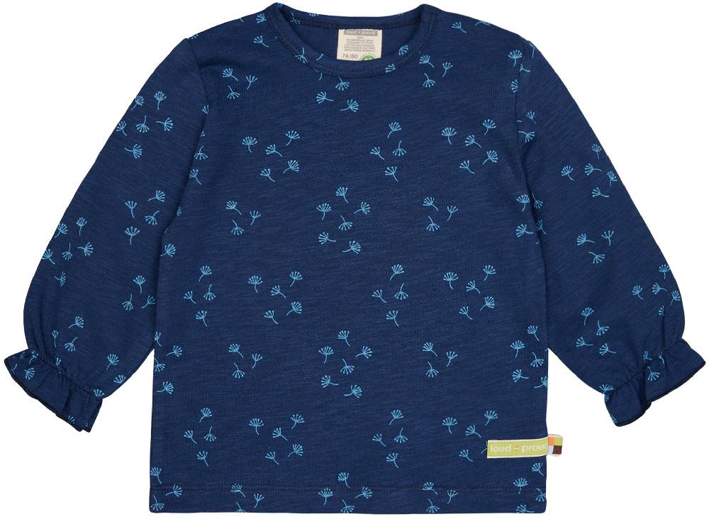 Loud Proud Shirt Slub Jersey mit Druck