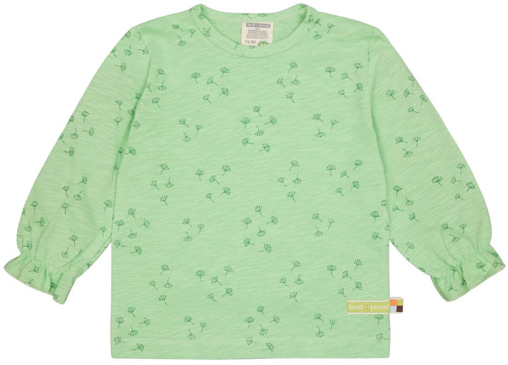 Loud Proud Shirt Slub Jersey mit Druck