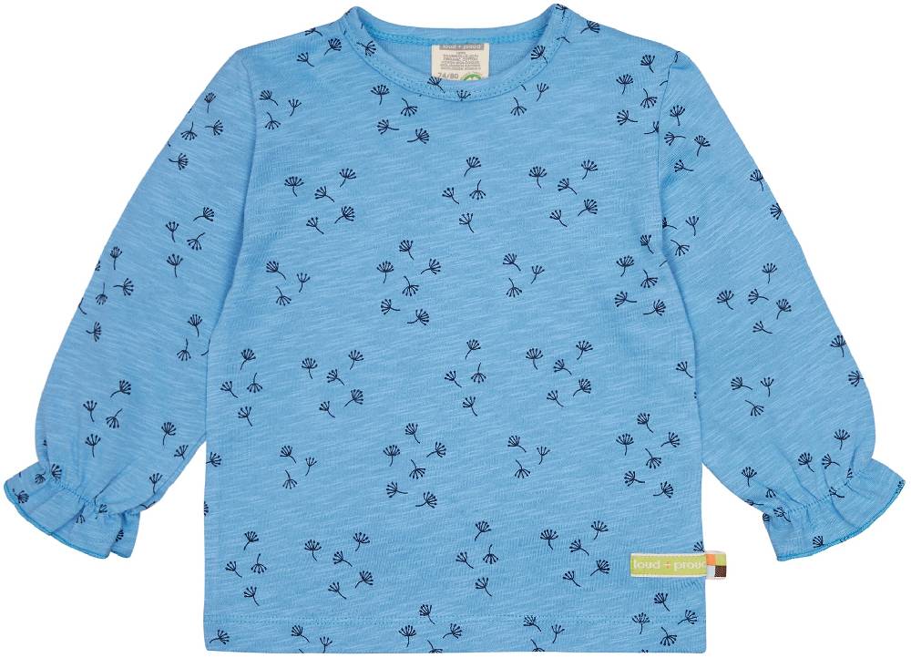 Loud Proud Shirt Slub Jersey mit Druck