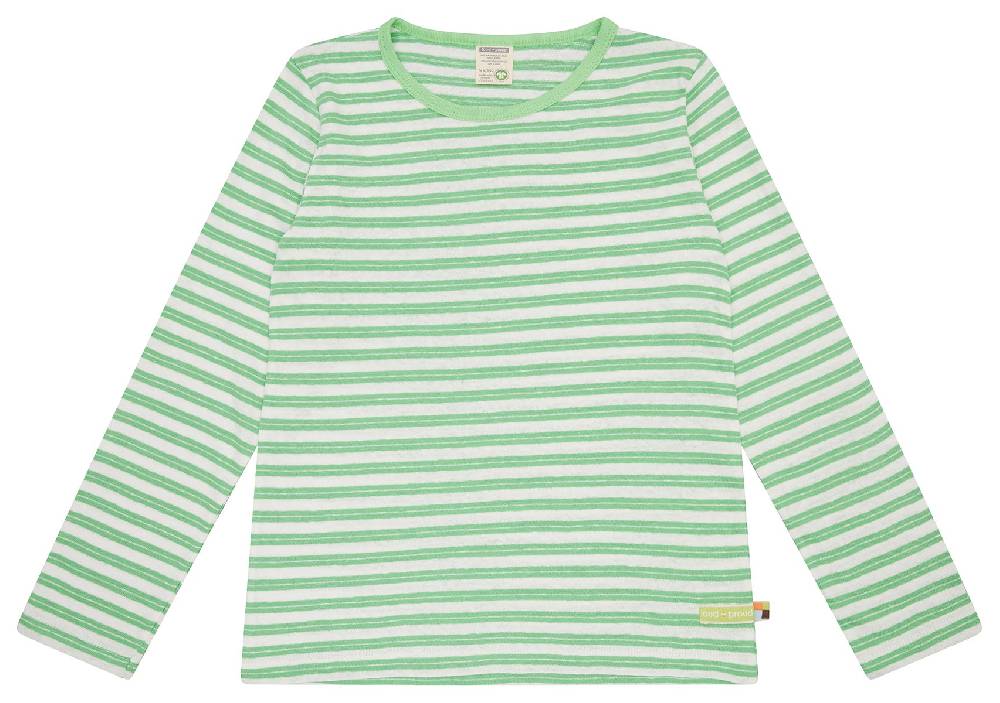 Loud Proud Shirt Streifen mit Leinen