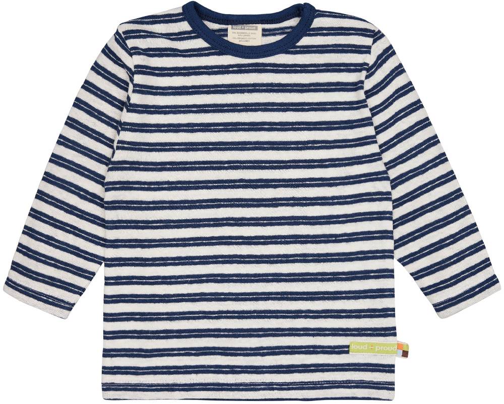 Loud Proud Shirt Streifen mit Leinen