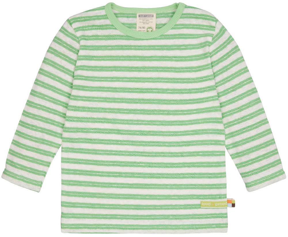 Loud Proud Shirt Streifen mit Leinen