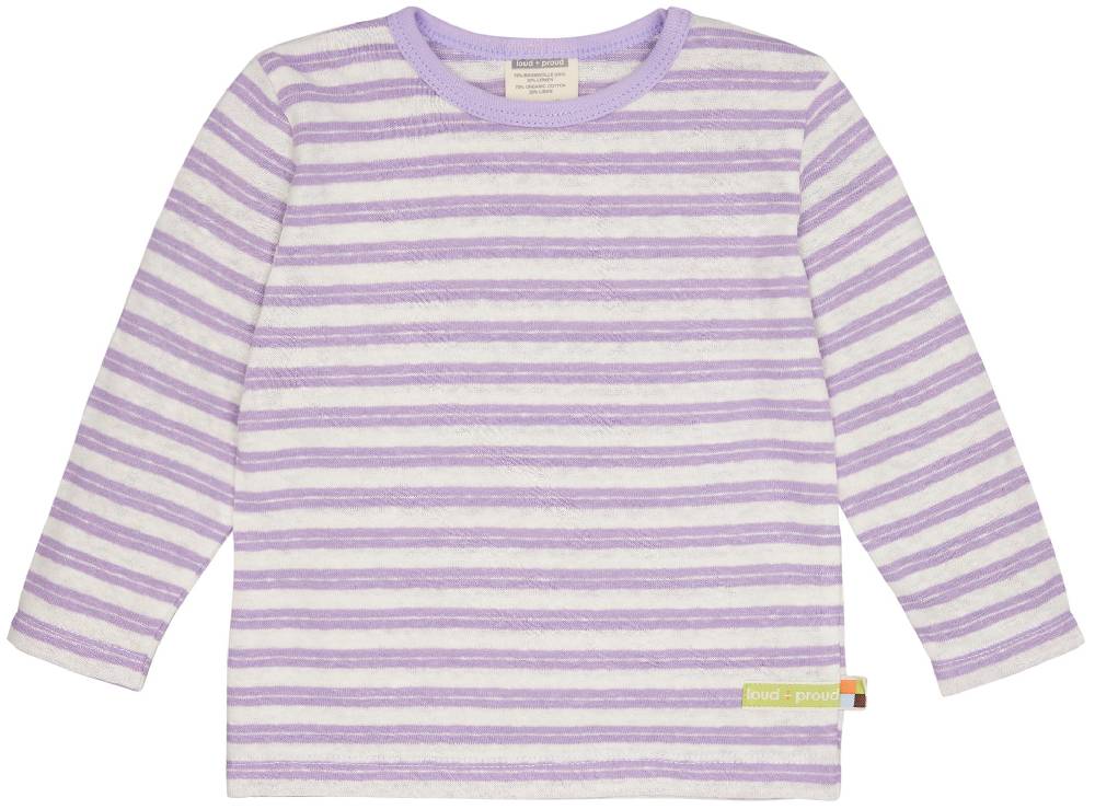Loud Proud Shirt Streifen mit Leinen
