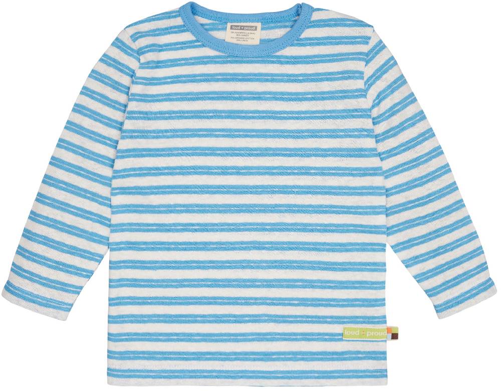 Loud Proud Shirt Streifen mit Leinen