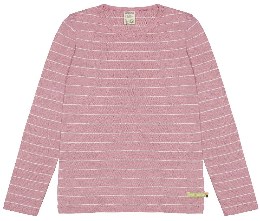 Loud Proud Shirt Streifen mit Leinen