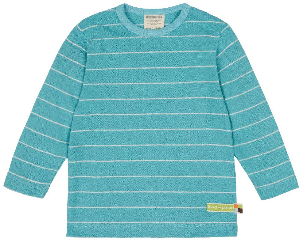 Loud Proud Shirt Streifen mit Leinen