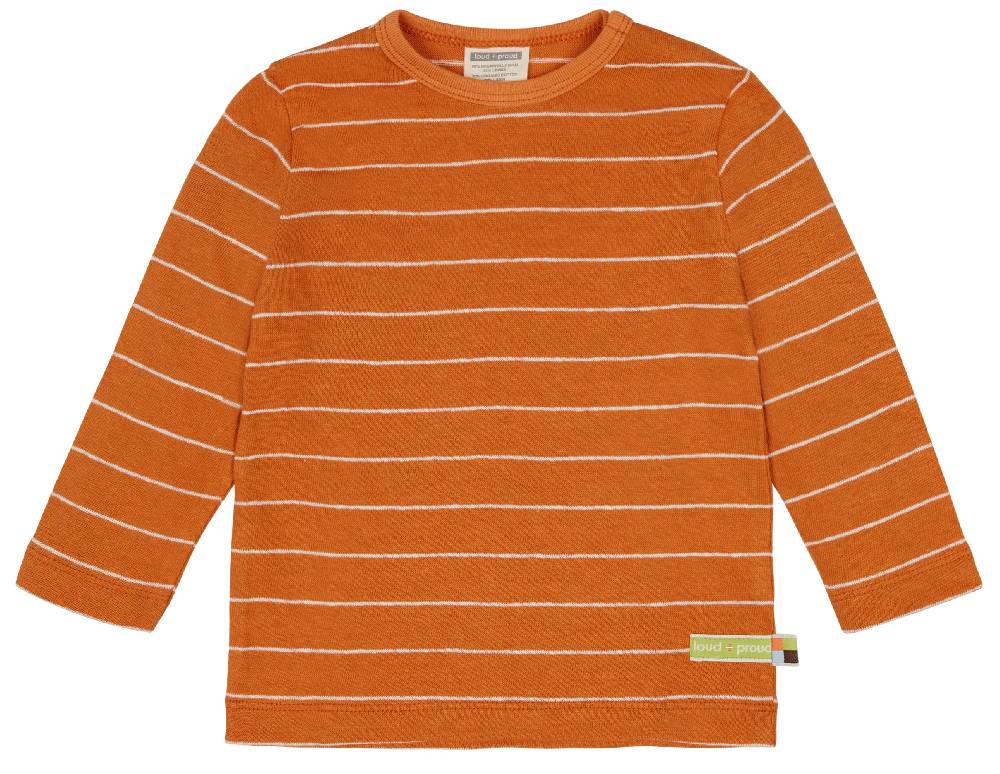 Loud Proud Shirt Streifen mit Leinen
