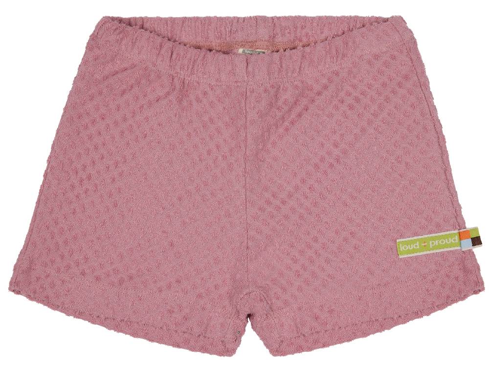Loud Proud Short aus Frottee mit Punkten