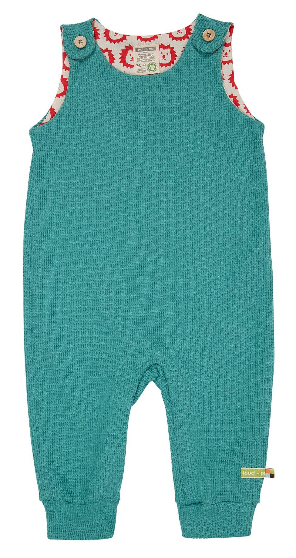 Loud Proud Strampler in Waffelstruktur