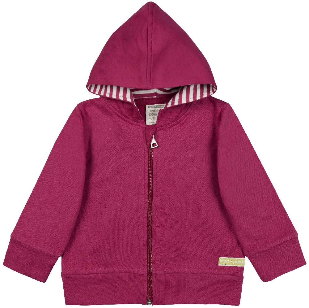 Loud Proud Sweatjacke mit Kapuze