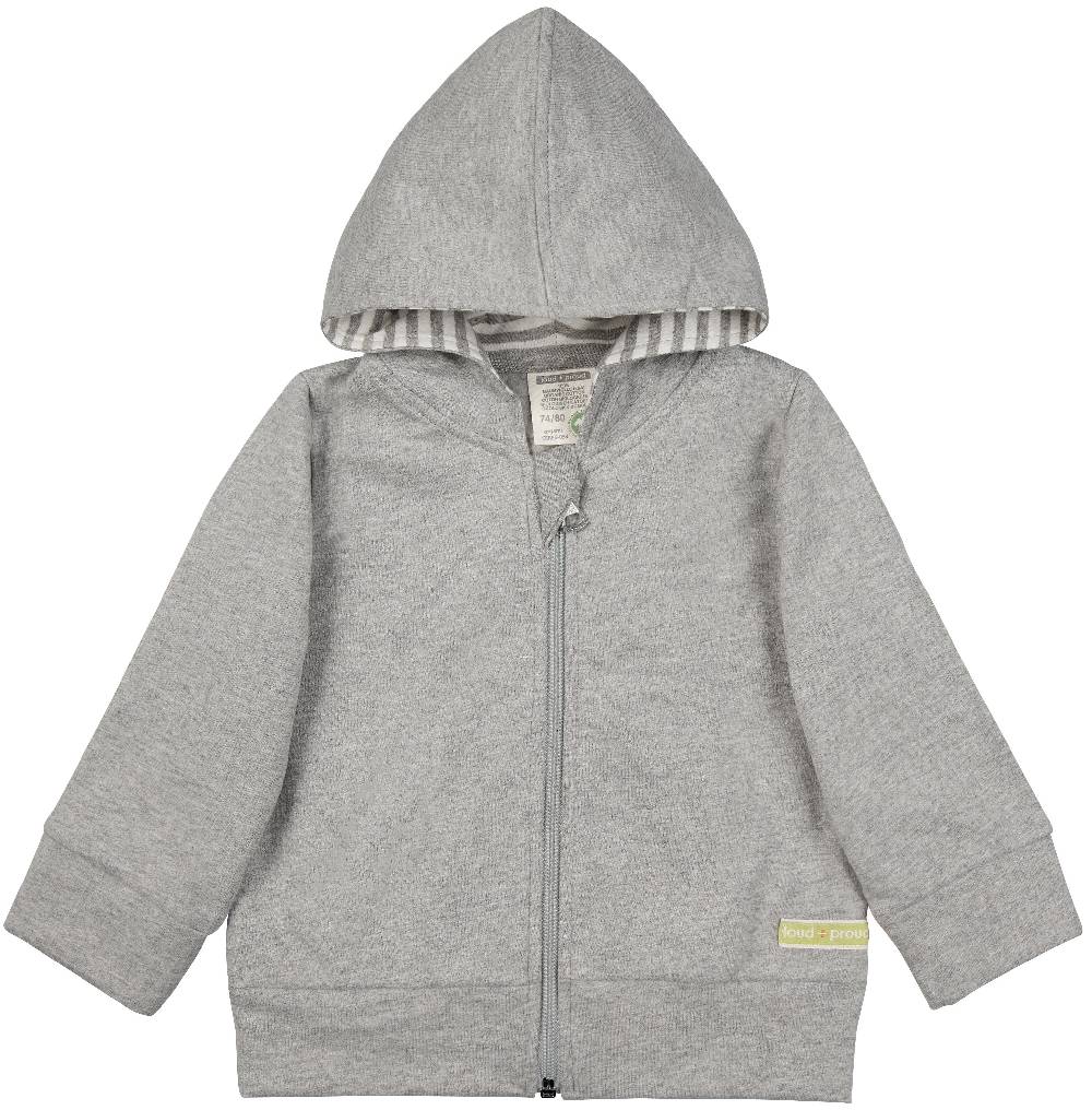 Loud Proud Sweatjacke mit Kapuze