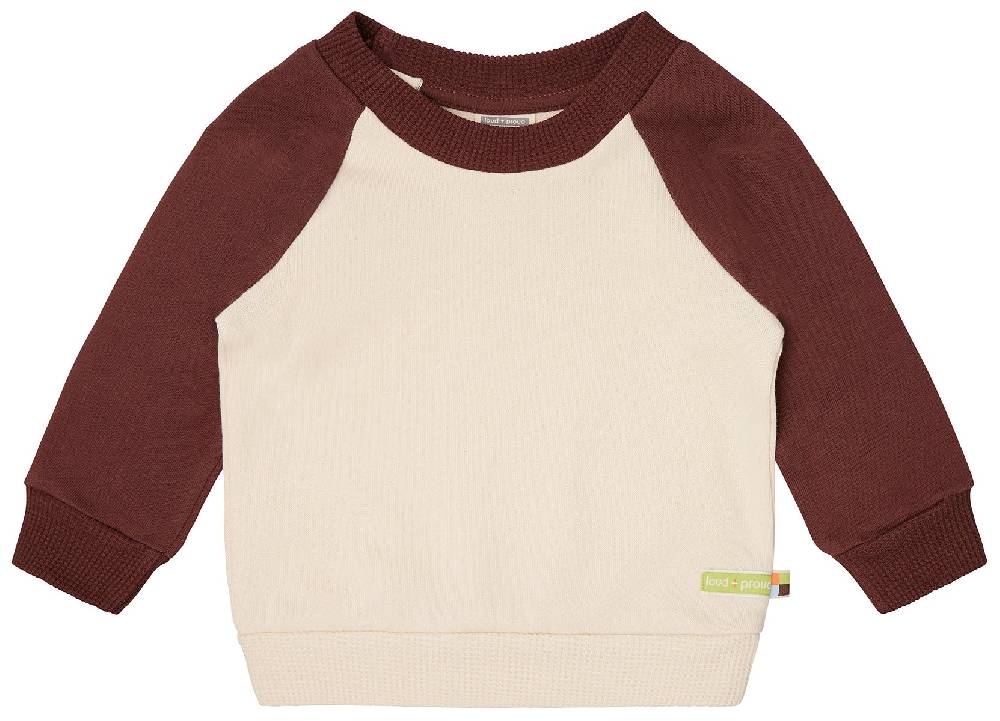 Loud Proud Sweatshirt mit Raglanärmeln