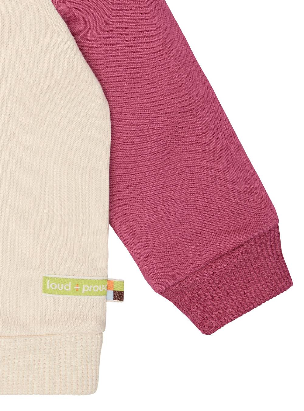 Loud Proud Sweatshirt Mit Raglanärmeln