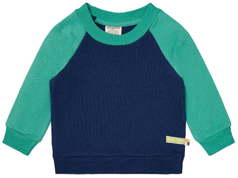 Loud Proud Sweatshirt mit Raglanärmeln