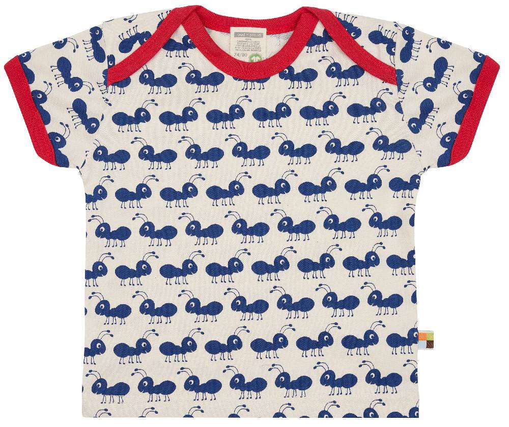 Loud Proud T-Shirt mit Druck Ameisen