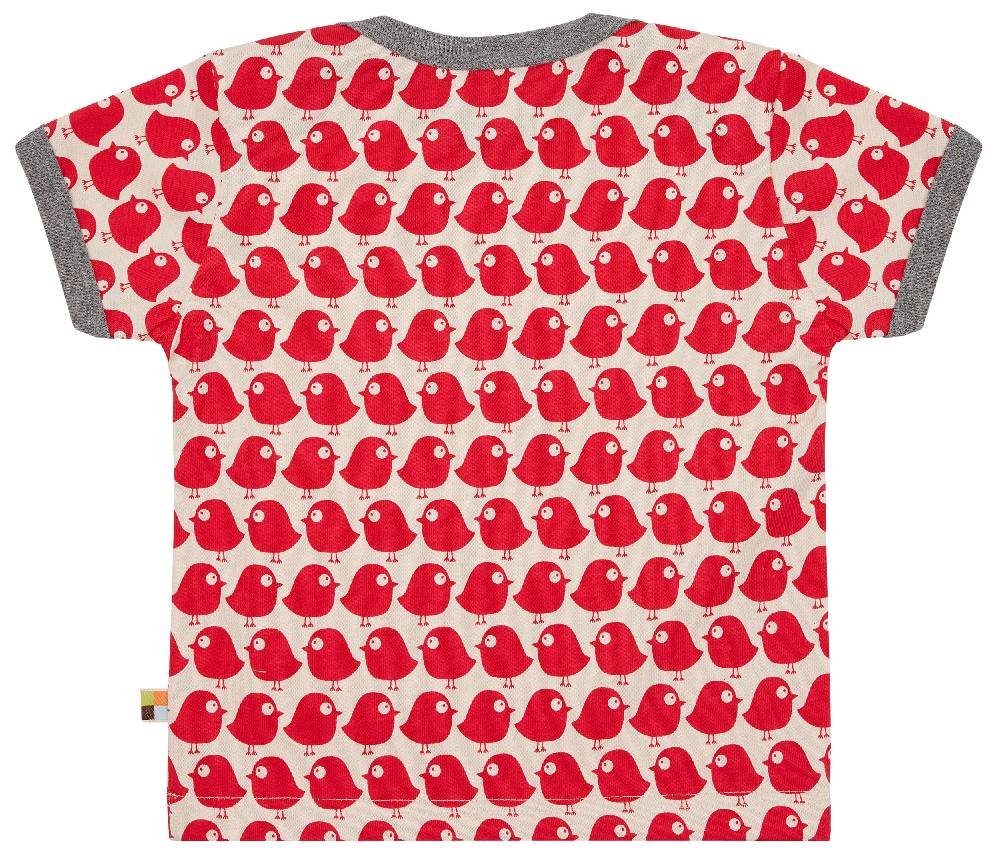 Loud Proud T-Shirt Mit Druck Vögel