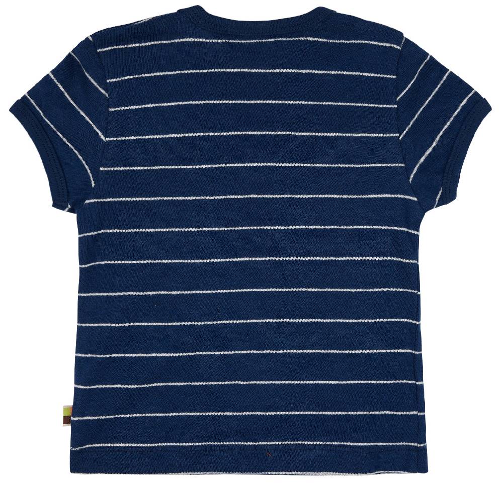 Loud Proud T-Shirt Streifen Mit Leinen