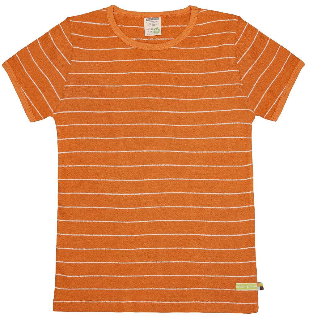 Loud Proud T-Shirt Streifen mit Leinen