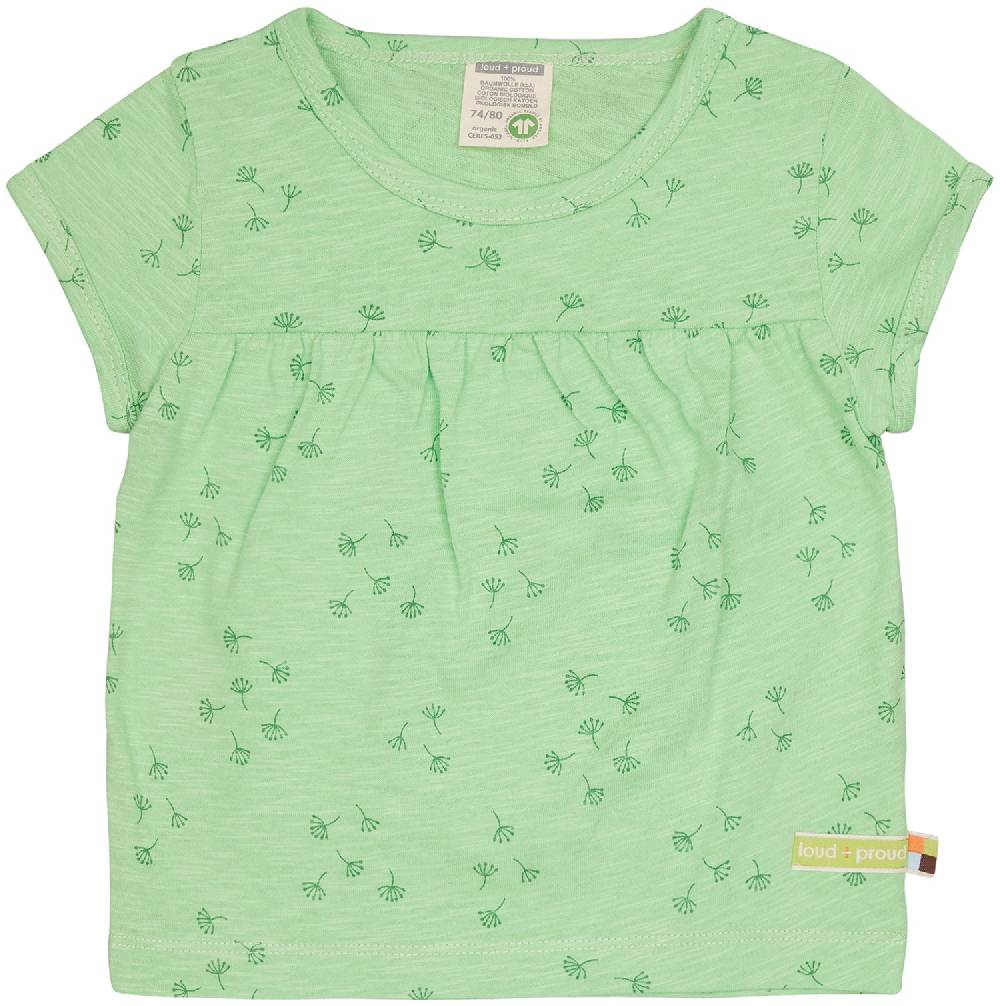 Loud Proud Tunika Slub Jersey mit Druck