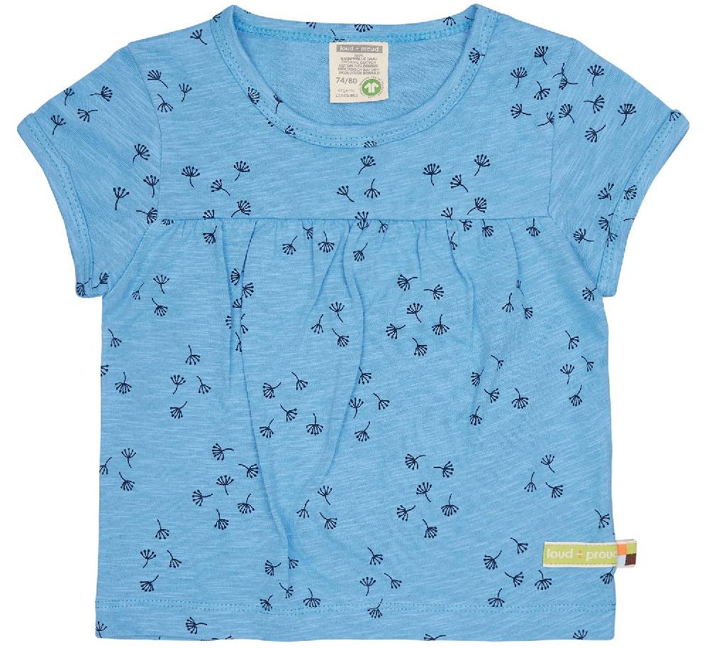 Loud Proud Tunika Slub Jersey mit Druck