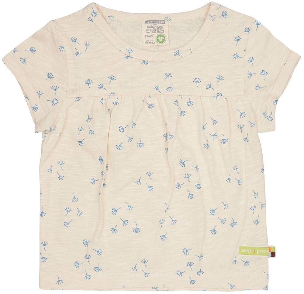 Loud Proud Tunika Slub Jersey mit Druck