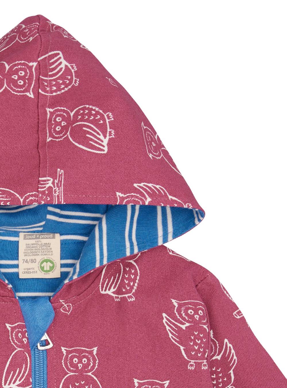 Loud Proud Wasserabweisende Jacke Mit Druck