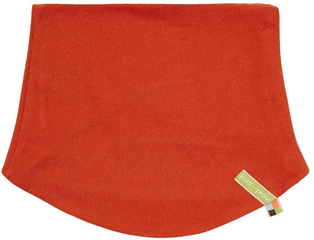 Loud Proud Wende-Schlauchschal aus Baumwoll-Fleece