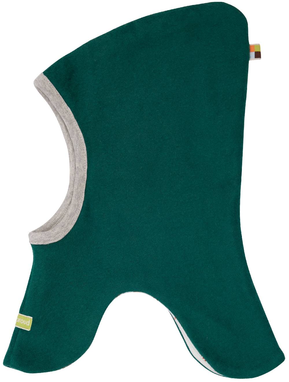 Loud Proud Wende-Schlupfmütze aus Baumwoll-Fleece