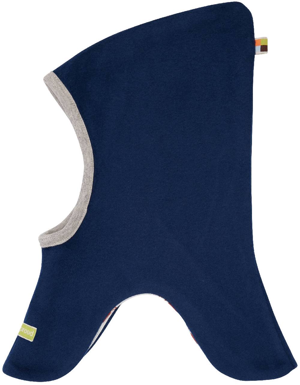 Loud Proud Wende-Schlupfmütze aus Baumwoll-Fleece