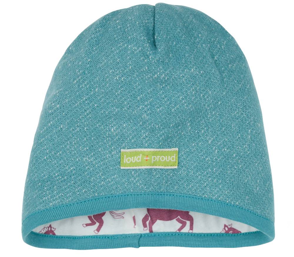 Loud Proud Wendemütze Melange Strick