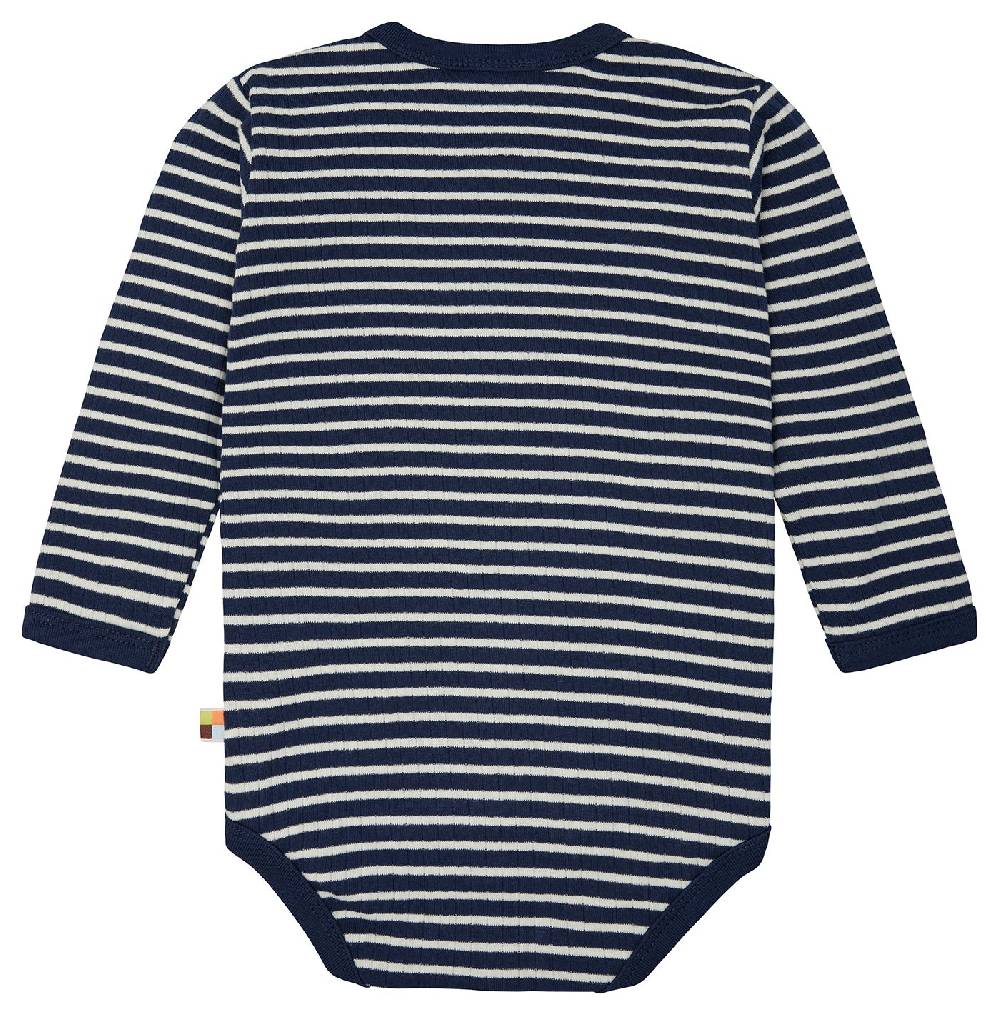 Loud Proud Wickelbody Langarm Gestreift Mit Rippe