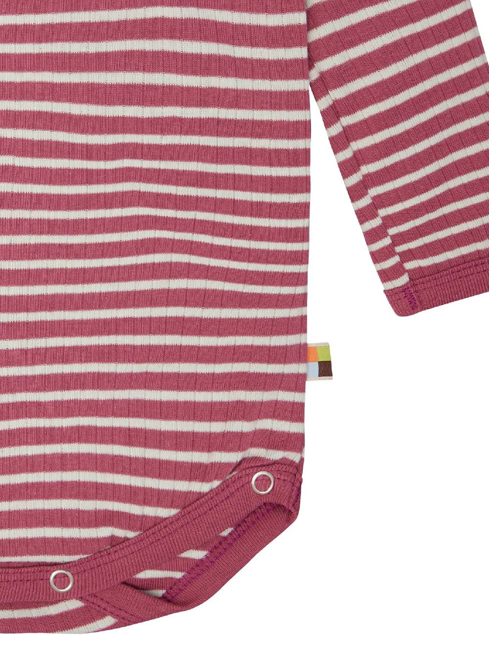 Loud Proud Wickelbody Langarm Gestreift Mit Rippe