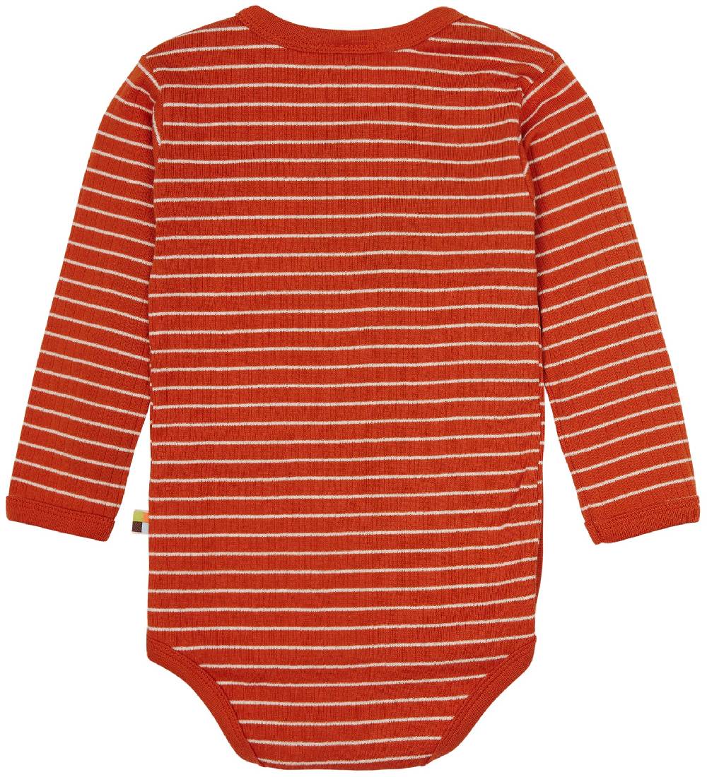 Loud Proud Wickelbody Langarm Gestreift Mit Rippe