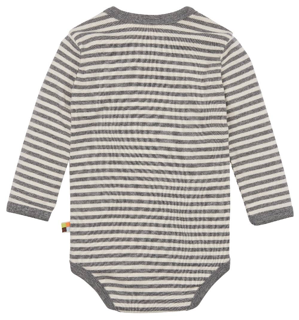 Loud Proud Wickelbody Langarm Gestreift Mit Rippe