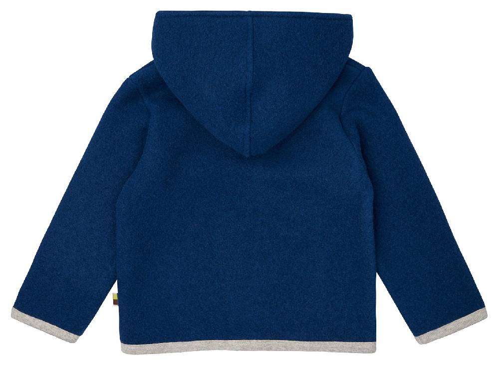 Loud Proud Wollfleece-Jacke Mit Kapuze