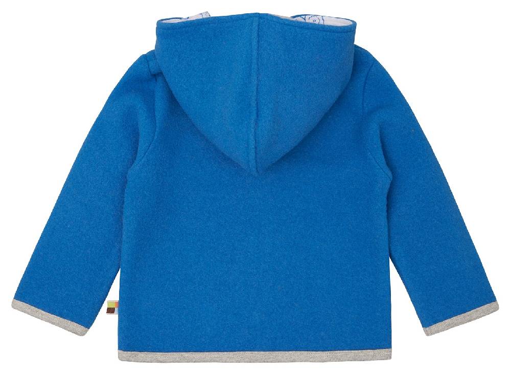 Loud Proud Wollfleece-Jacke Mit Kapuze