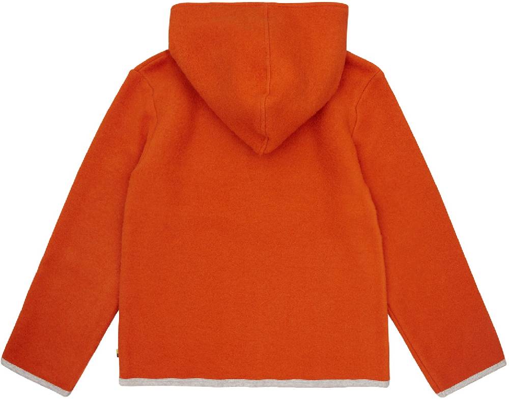 Loud Proud Wollfleece-Jacke Mit Kapuze