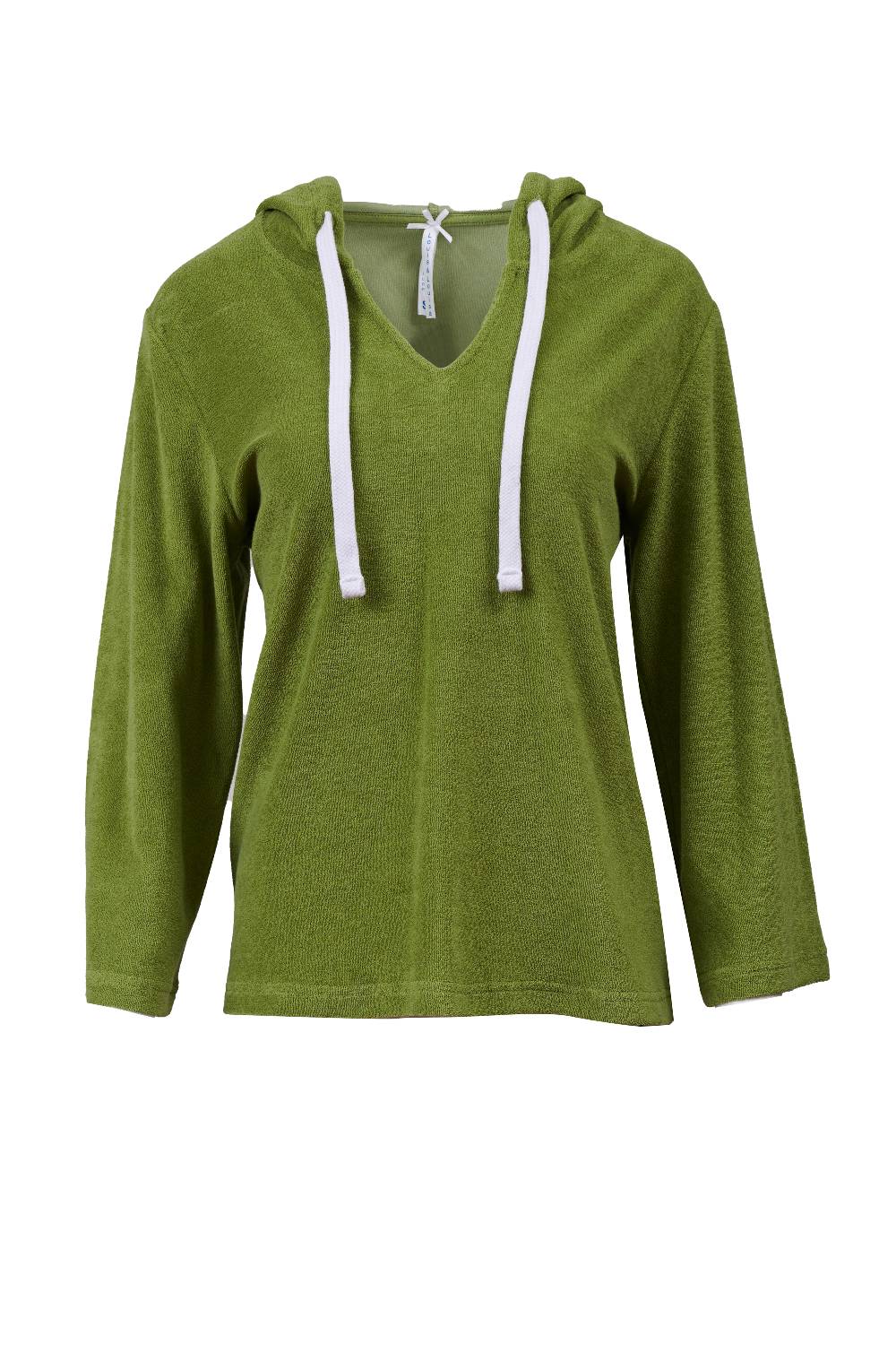 Louis & Louisa Hoody Frottee, avocado