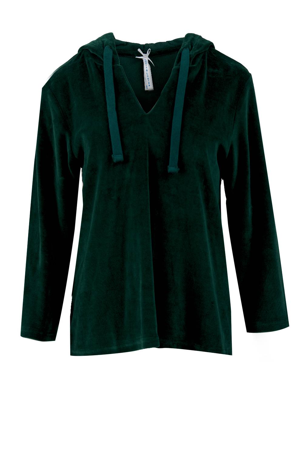 Louis & Louisa Hoody Nicky Damen, grün