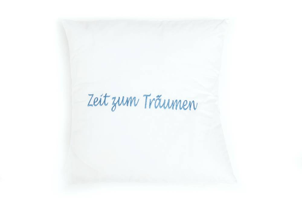Louis & Louisa Kissenhülle "Zeit zum Träumen", weiß