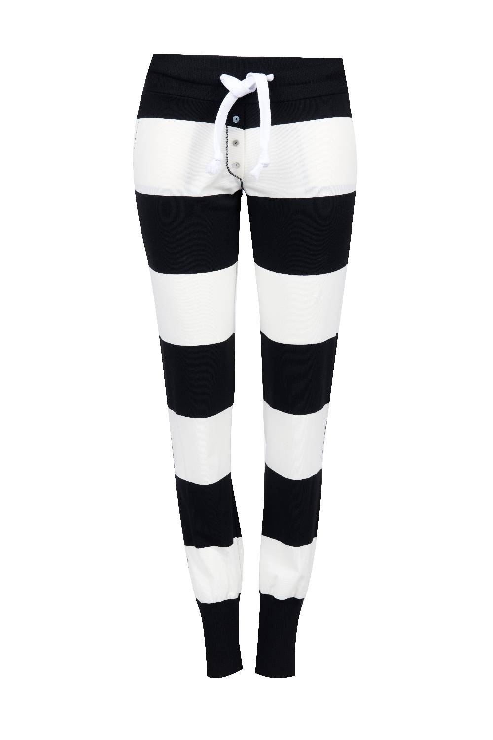 Louis & Louisa PURE Hose Bündchen, schwarz gestreift