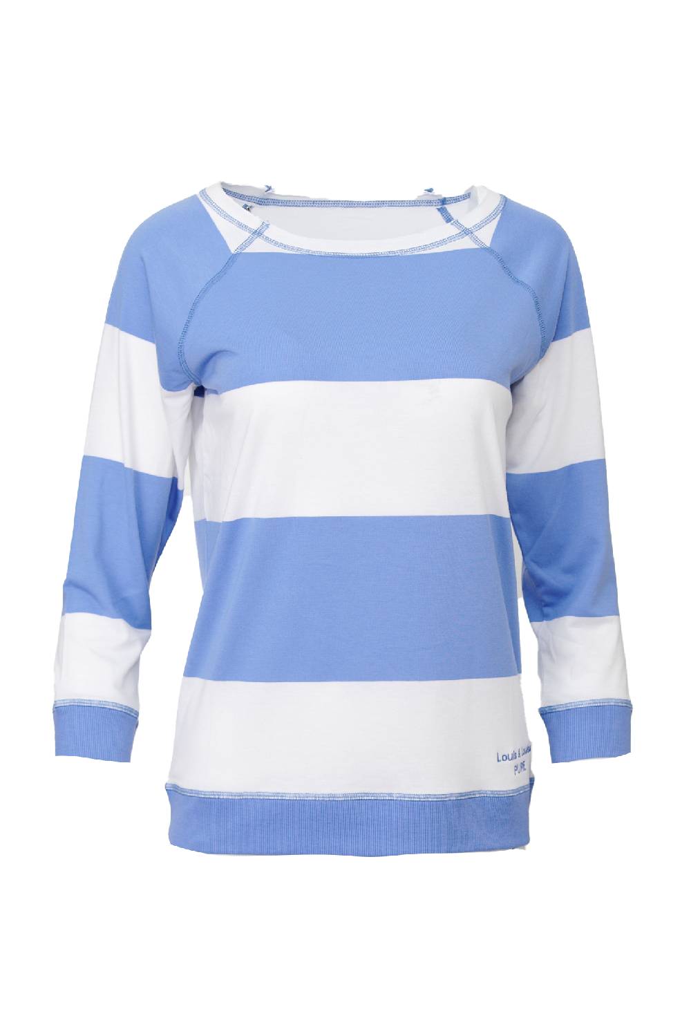 Louis & Louisa PURE Sweaty, blau gestreift