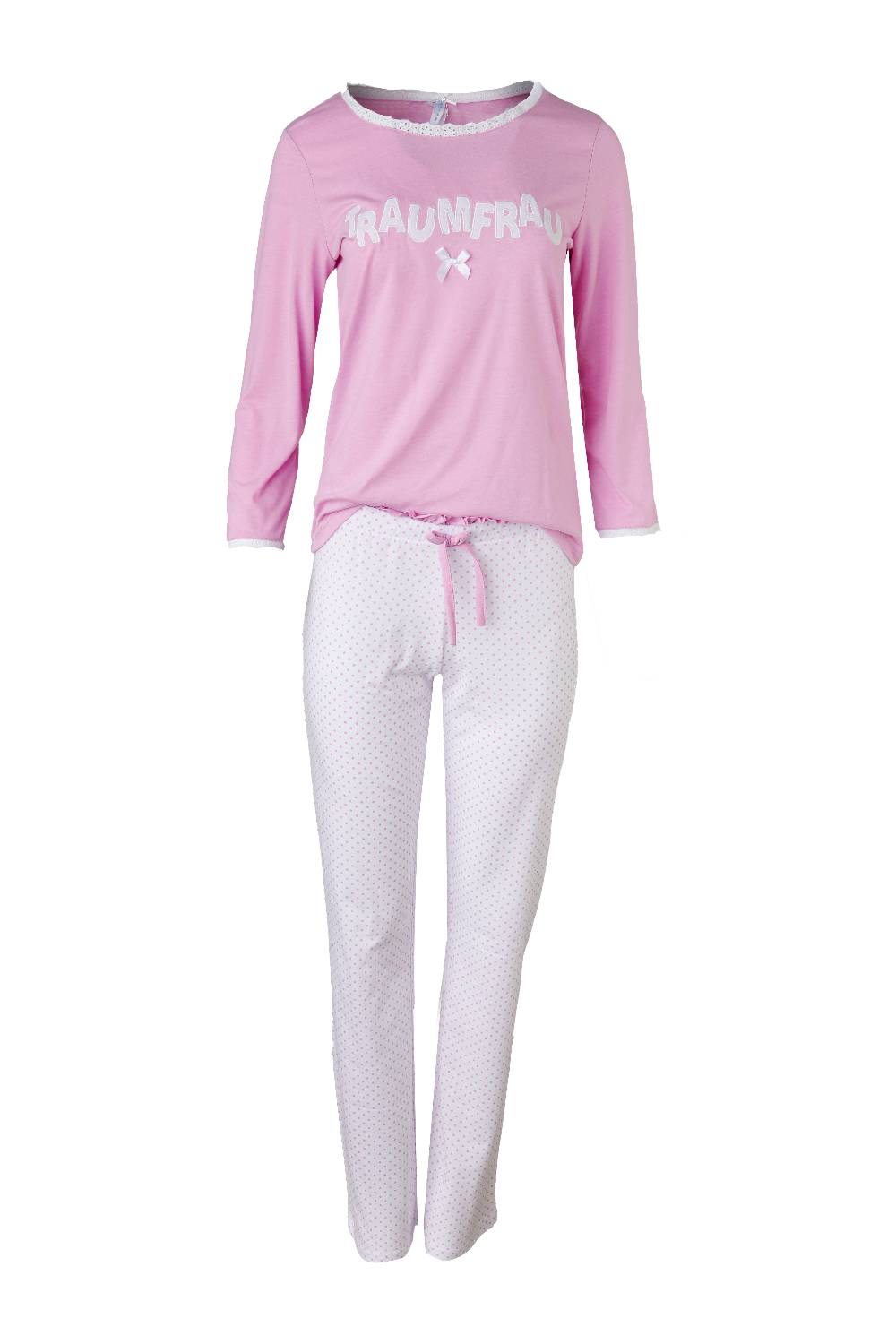 Louis & Louisa Pyjama Traumfrau, rosa/allover