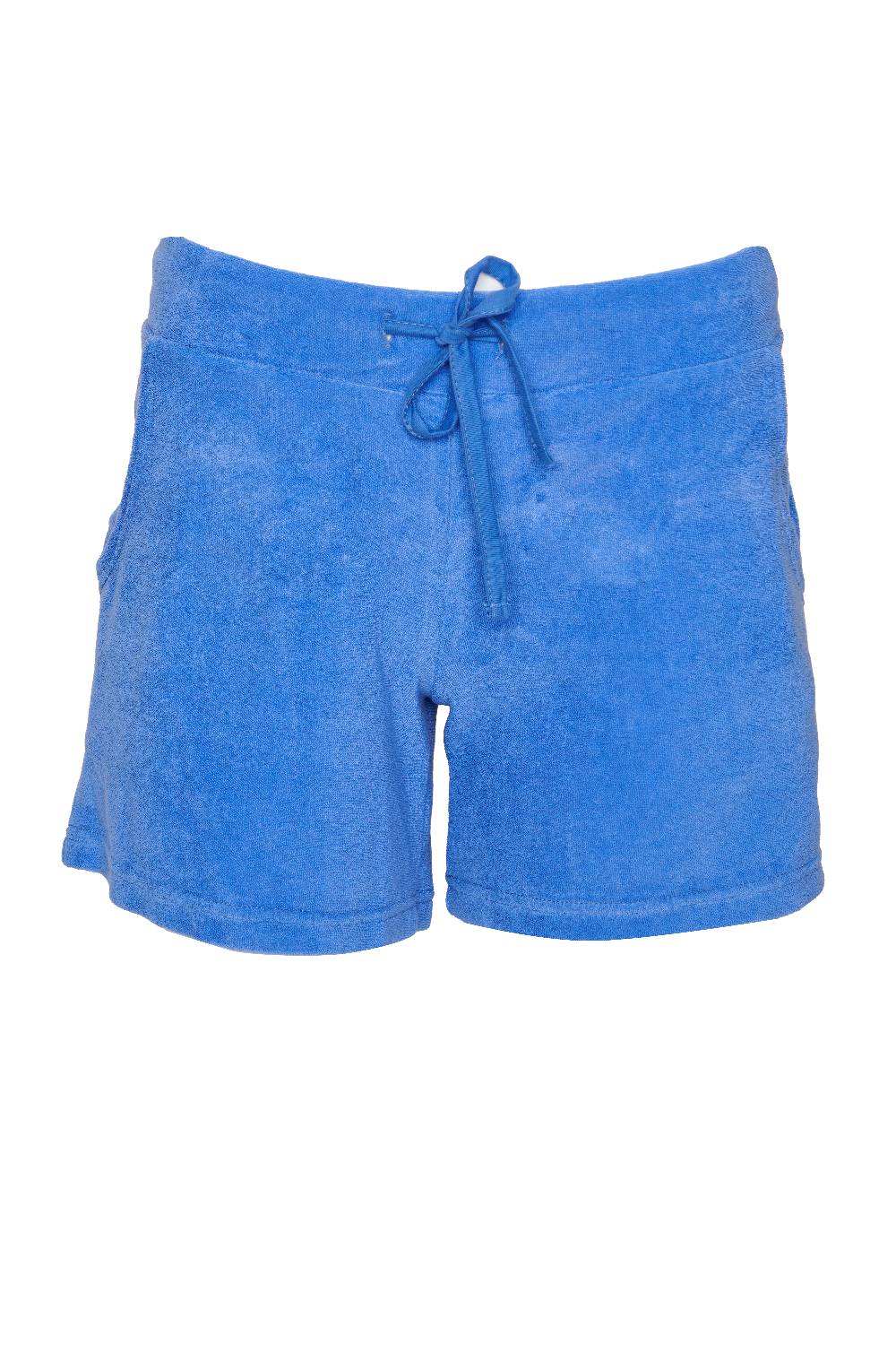 Louis & Louisa Shorty, blau Frottee
