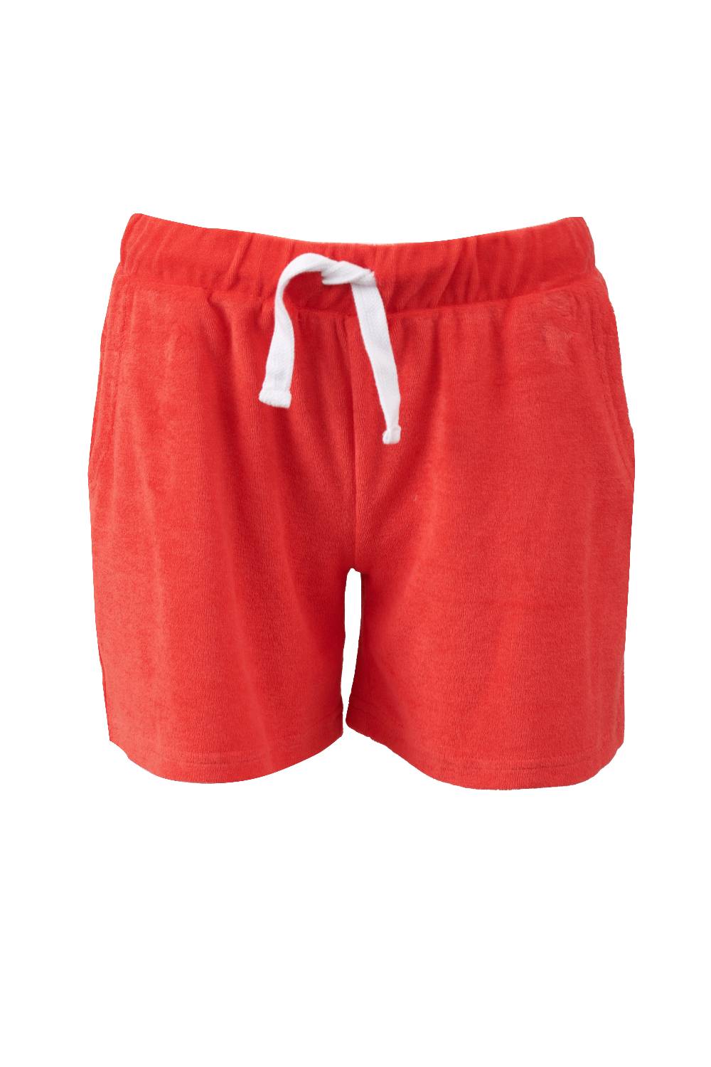 Louis & Louisa Shorty Frottee, poppy red