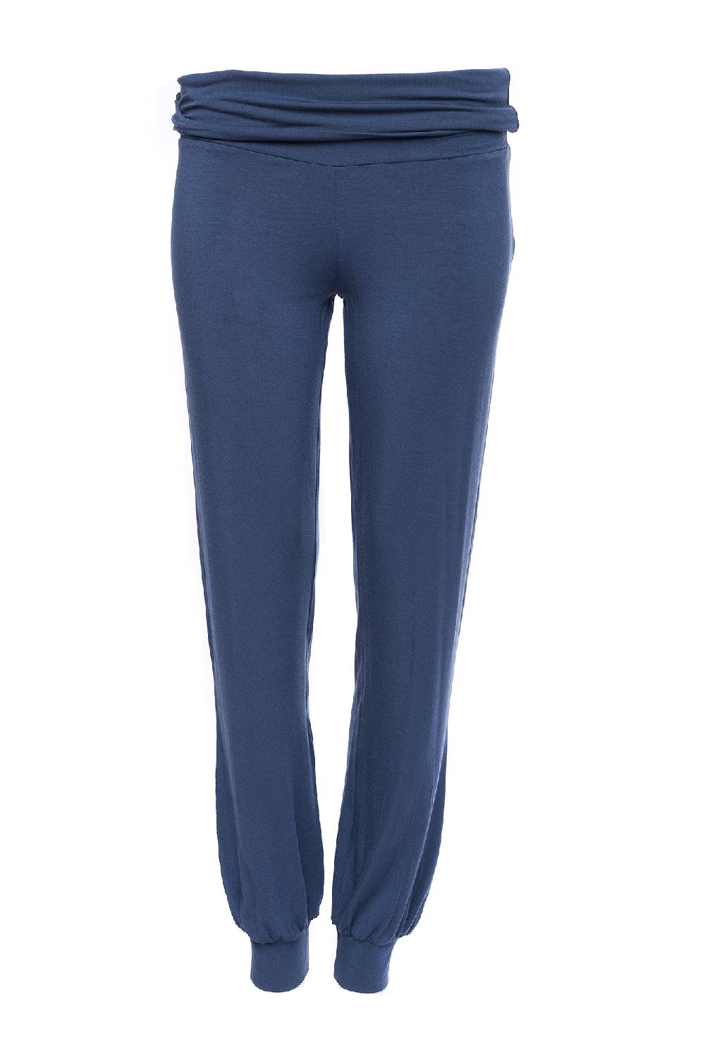 Louis & Louisa YOGA Pants mit Bündchen, blau