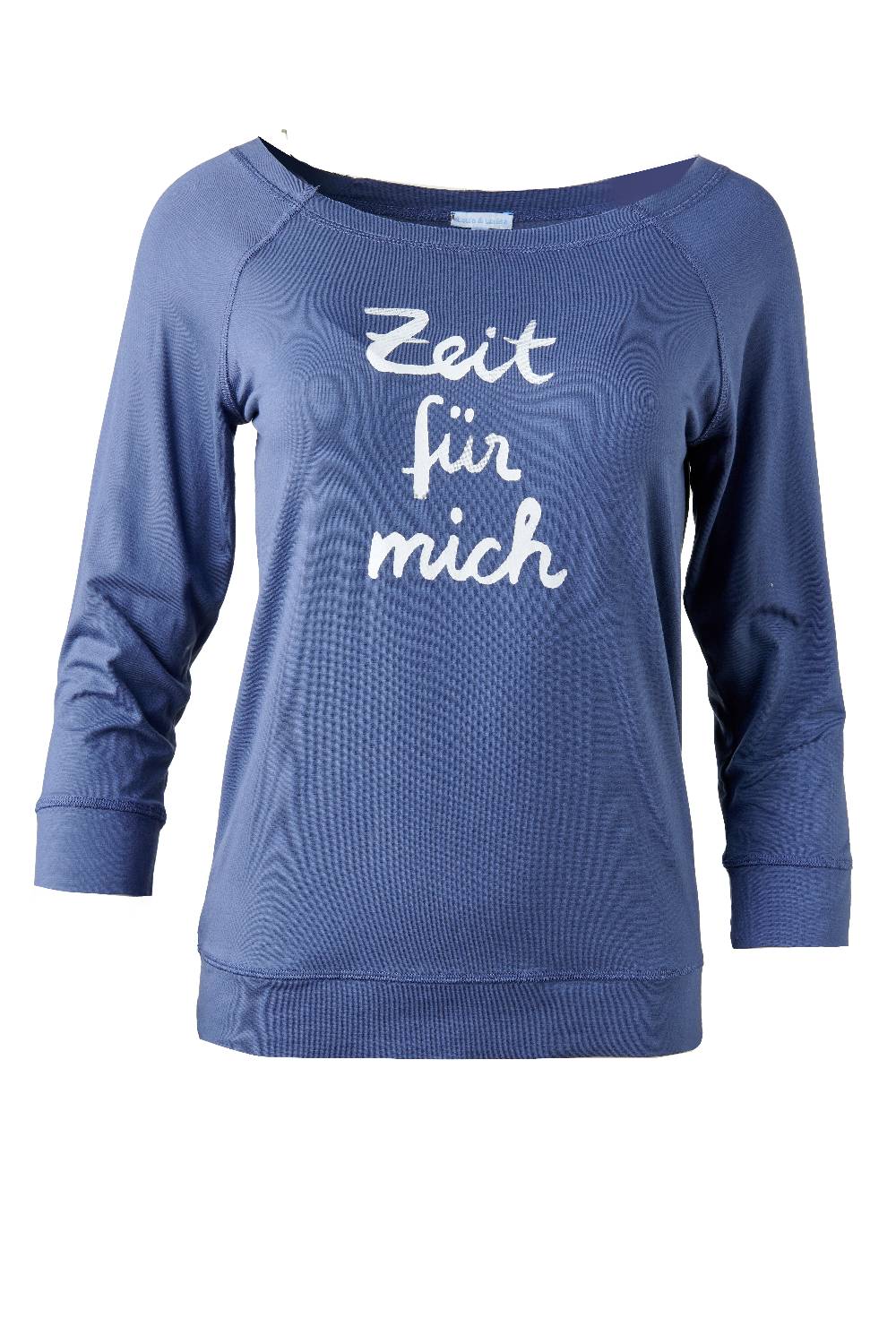 Louis & Louisa YOGA Sweaty Spruch "Zeit für mich", blau